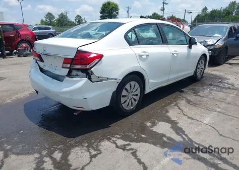 2013 Honda Civic Lx z USA, uszkodzony, nr VIN 2HGFB2F50DH561076